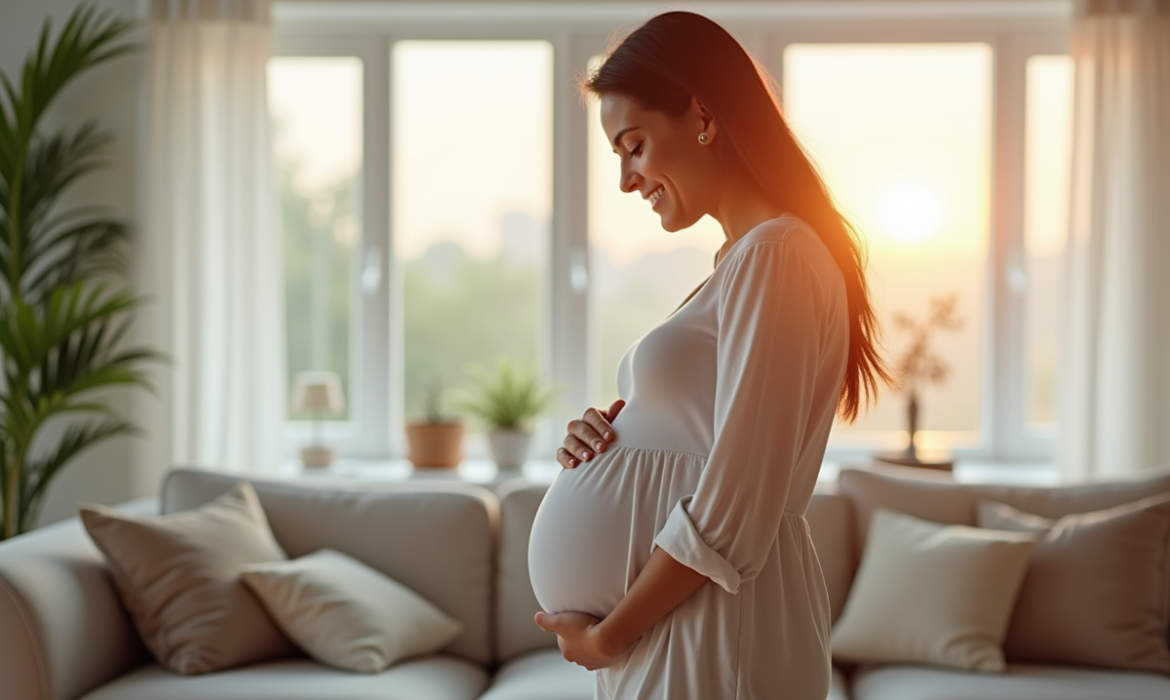 Quelle partie du ventre grossit en début de grossesse : zones et changements expliqués