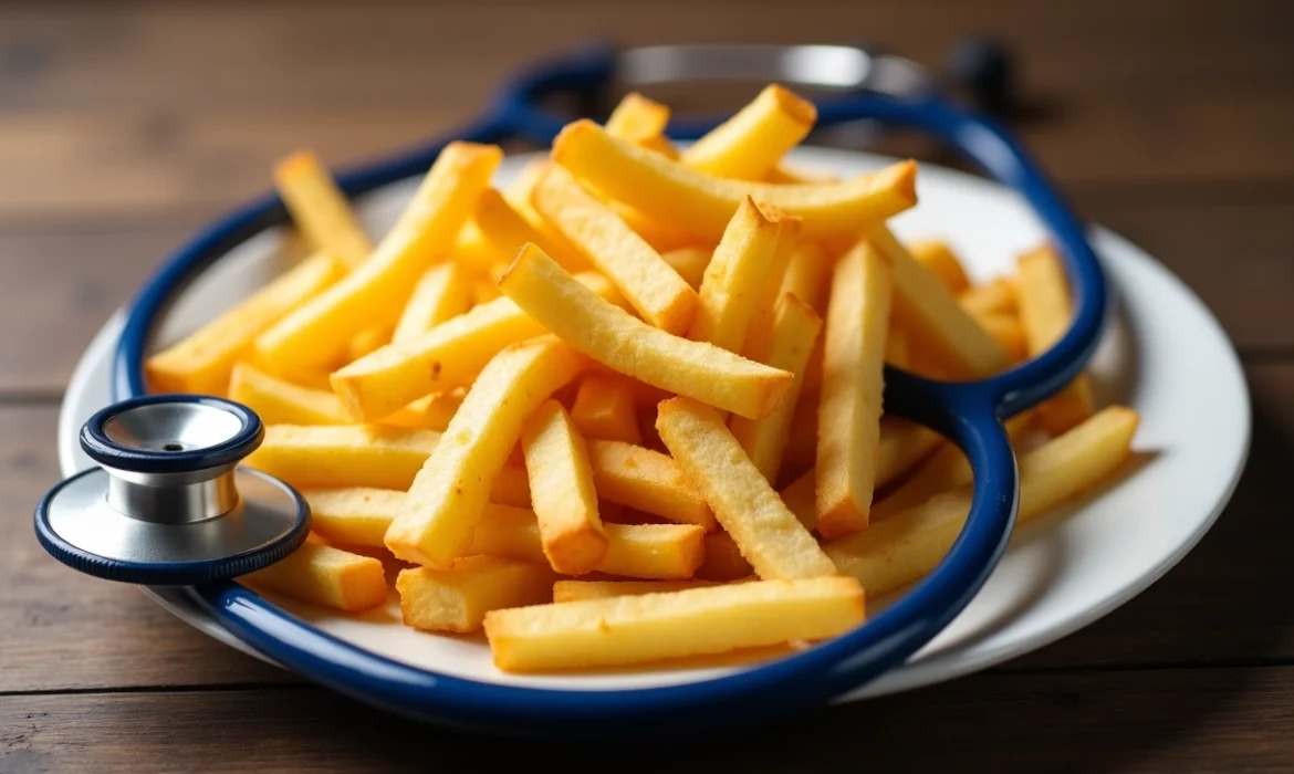 Calories dans les frites : impact sur la santé cardiovasculaire